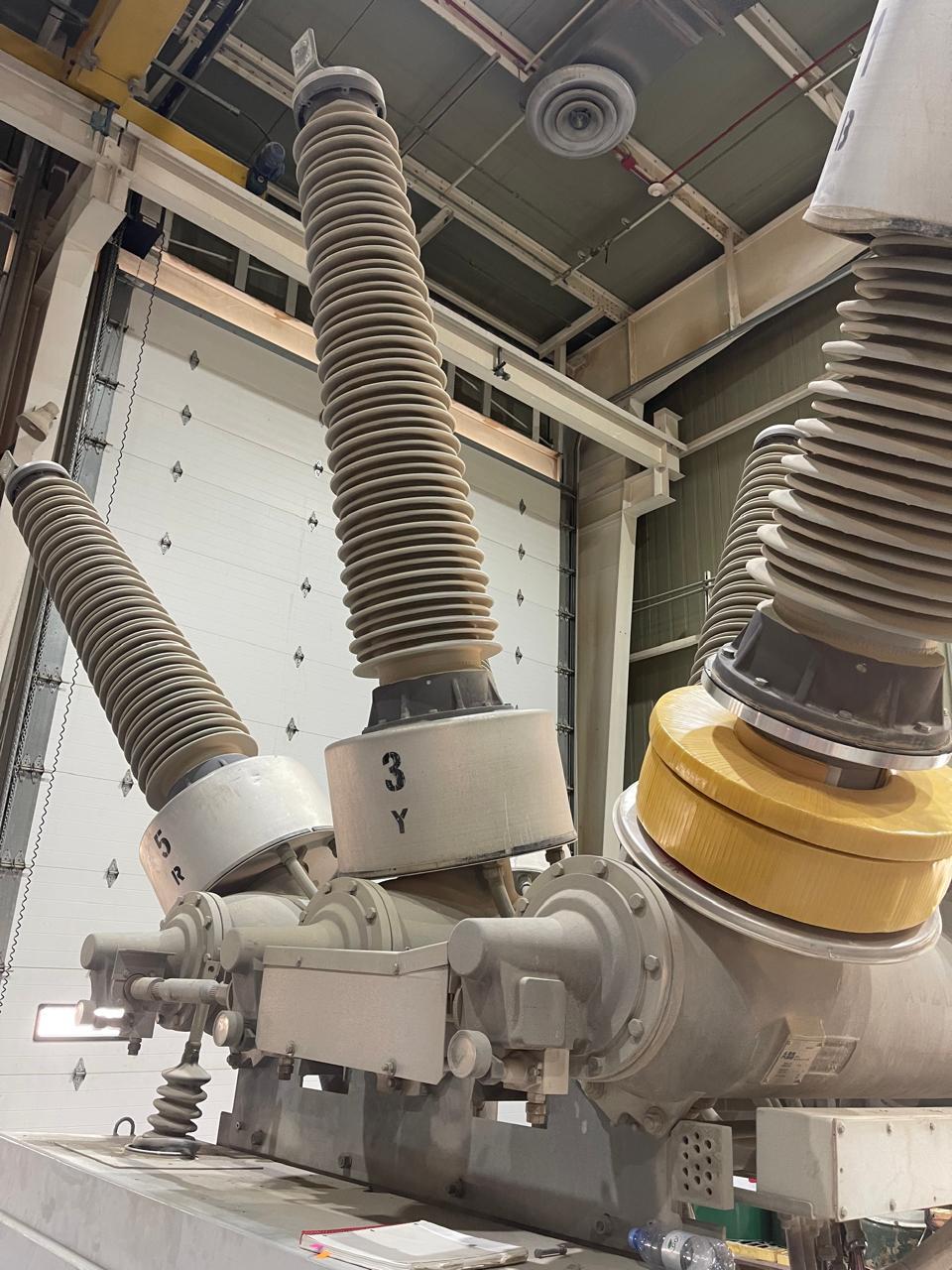 SEC 115kV switchyard works 3